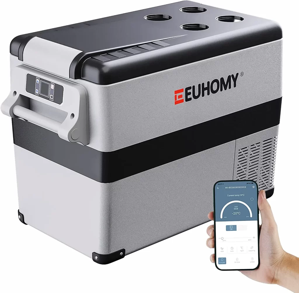 Euhomy 12 Volt Refrigerator 45 Liter 48qt